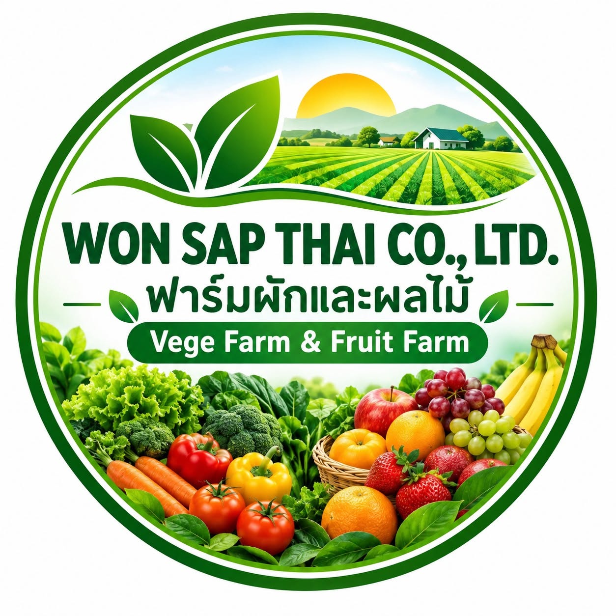 WON SAP THAI — ฟาร์มผักและผลไม้